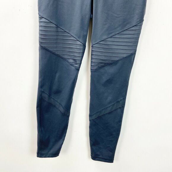 Old Navy Small Womens Dark Gray Moto Athletic Leggings - Picture 3 of 6